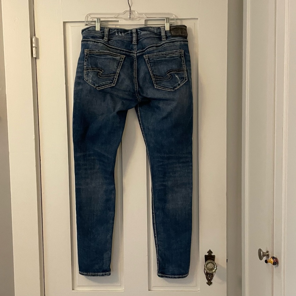 Silver Jeans Blue Skinny Denim